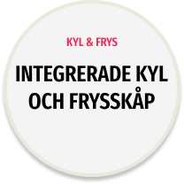 Integrerade kyl-och frysskåp