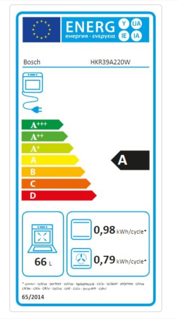 Bosch Serie 4 HKR39A220W keramisk spis 60 cm - Bild 3