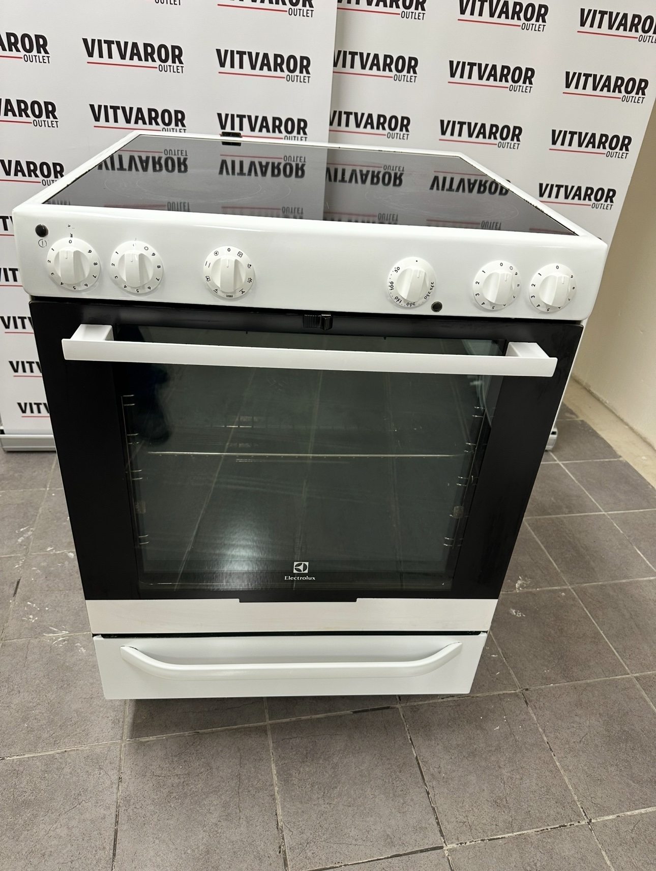 Electrolux Spis – Glaskeramik, Vit (EKC6051EKW)