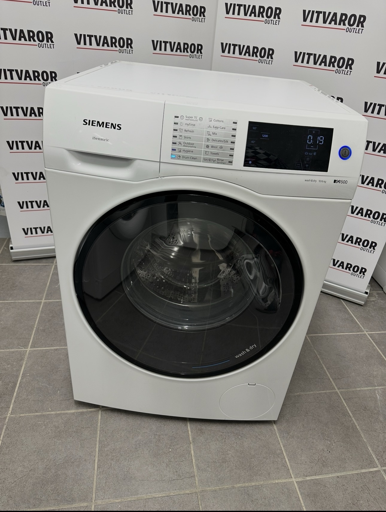 Siemens tvätt & tork i ett – iSensoric 10 kg / 6 kg - Bild 8