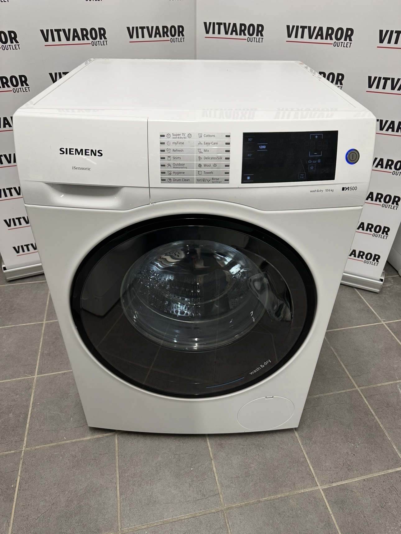 Siemens tvätt & tork i ett – iSensoric 10 kg / 6 kg - Bild 3