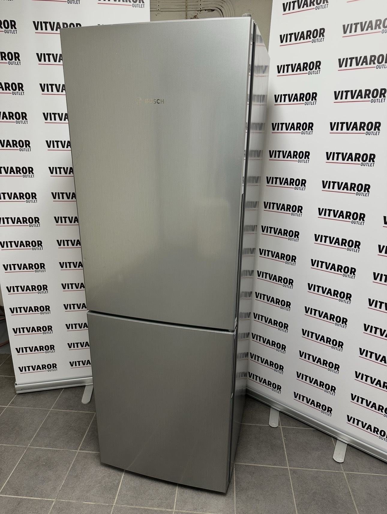 Bosch Kyl/Frys – 175 cm – Rostfri look – VitaFresh & BigBox begagnad - Bild 11