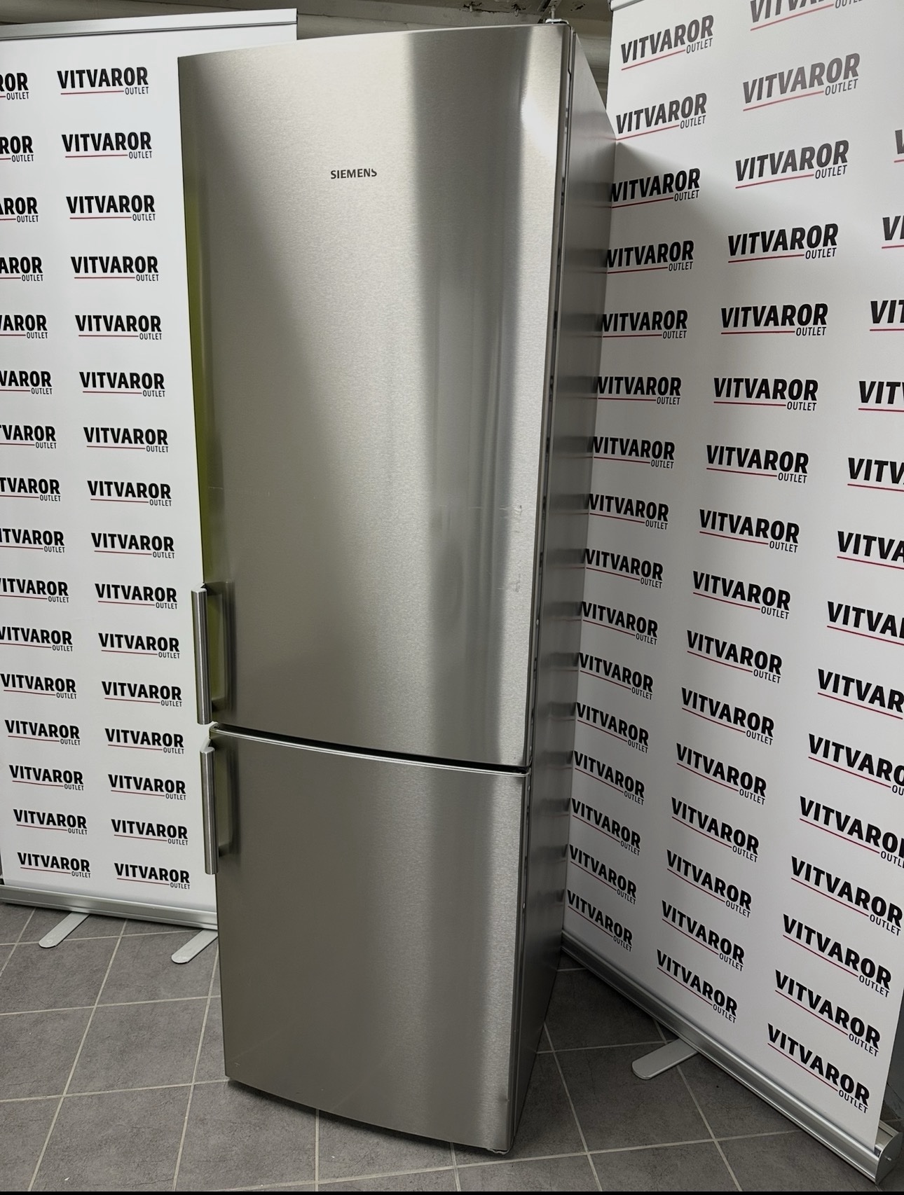 Siemens kyl & frys – rostfri | NoFrost | 2200 kr