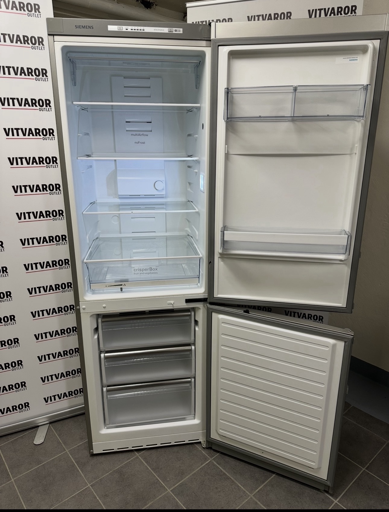 Siemens kyl & frys – rostfri | NoFrost | 2200 kr - Bild 3