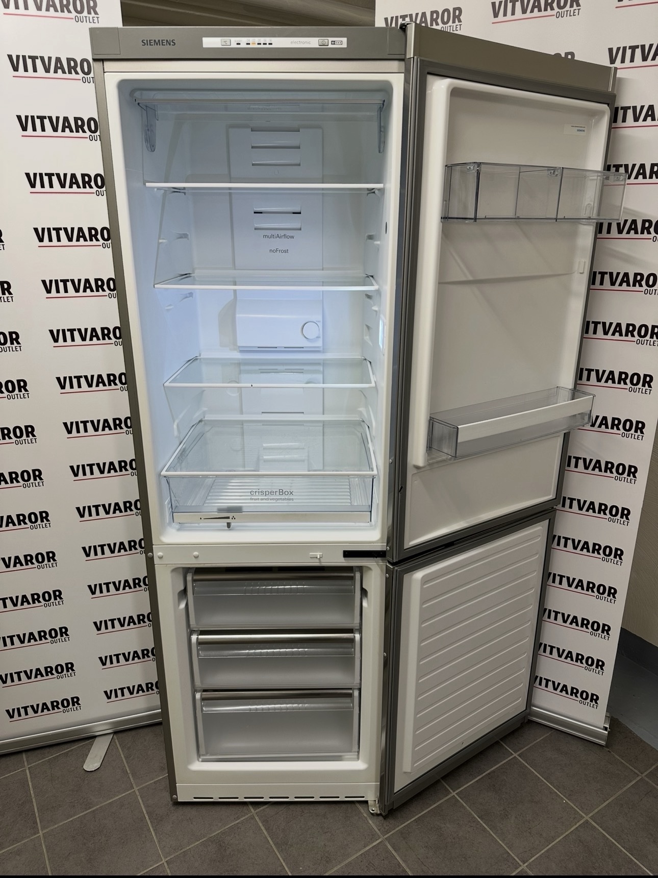 Siemens kyl & frys – rostfri | NoFrost | 2200 kr - Bild 4
