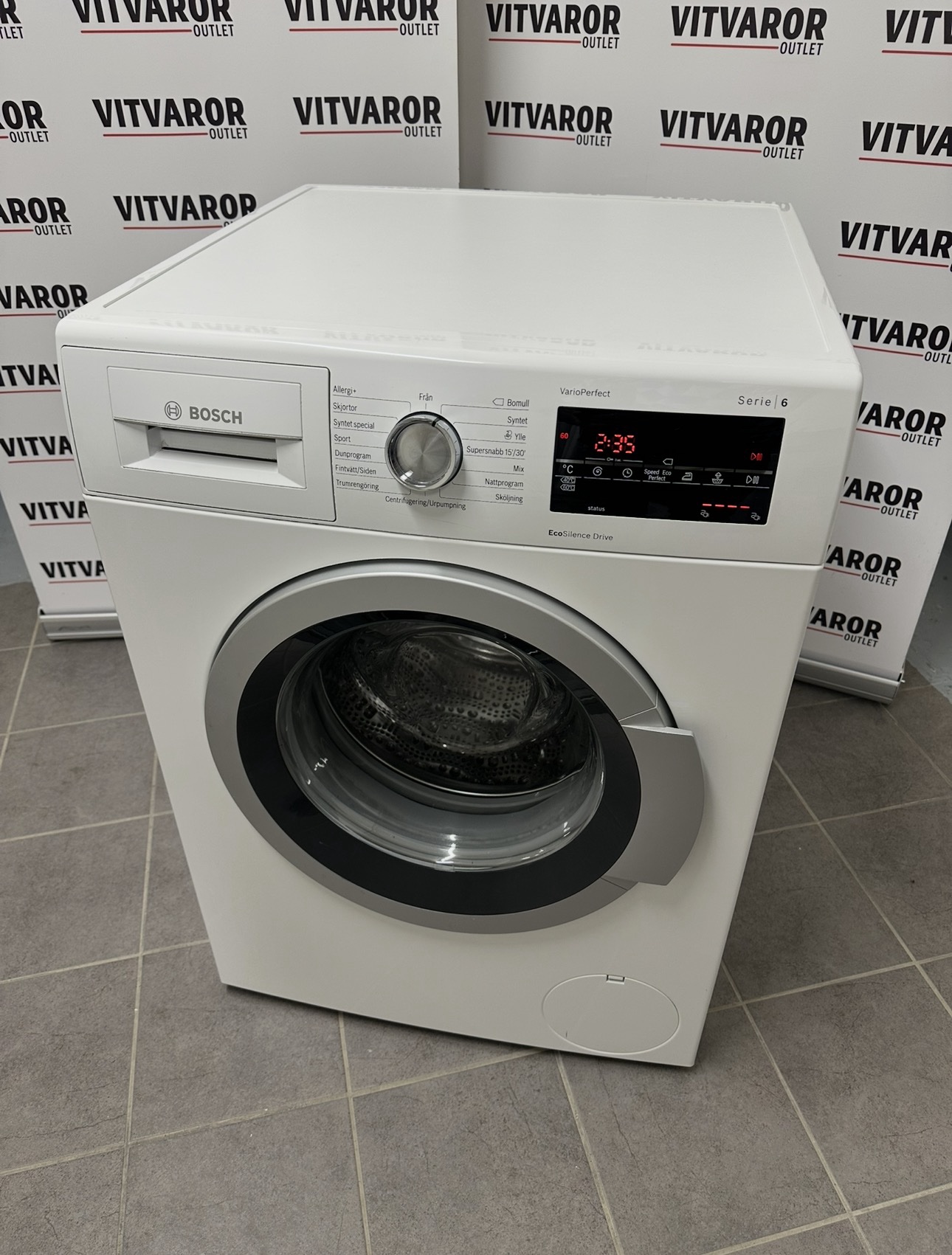Bosch Serie 6 tvättmaskin 9 kg | EcoSilence Drive | 2800 kr - Bild 8