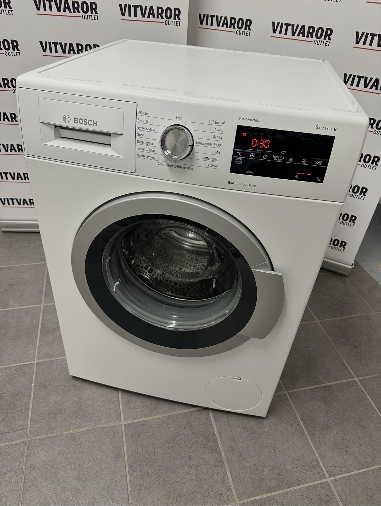 Bosch Serie 6 tvättmaskin 9 kg | EcoSilence Drive | 2800 kr - Bild 3
