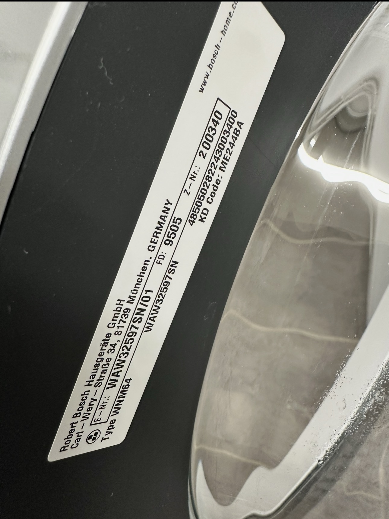 Bosch Serie 8 Tvättmaskin – 8 kg – 1600 rpm - Bild 7