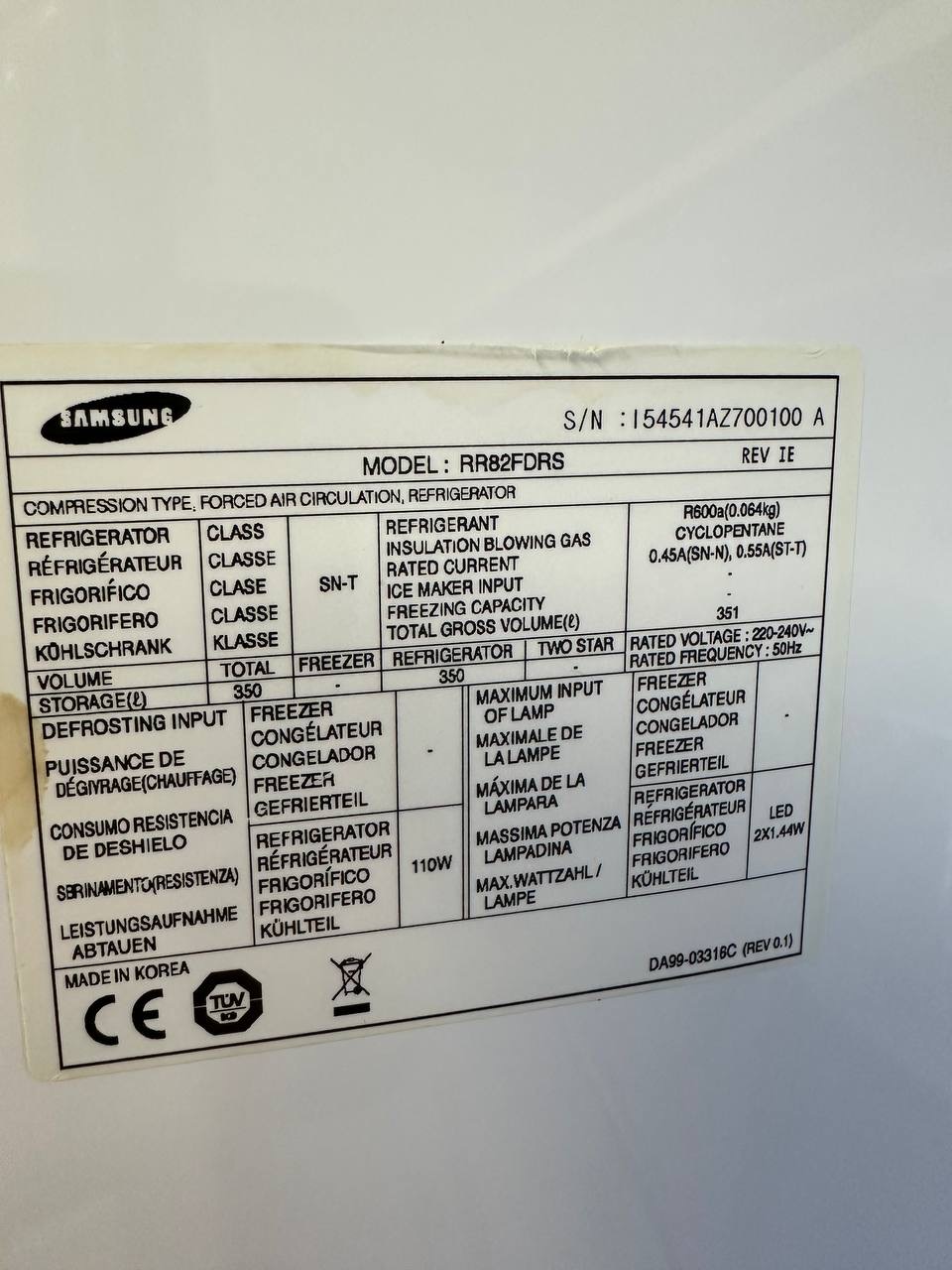 Samsung kyl & frys 180 cm - Bild 16