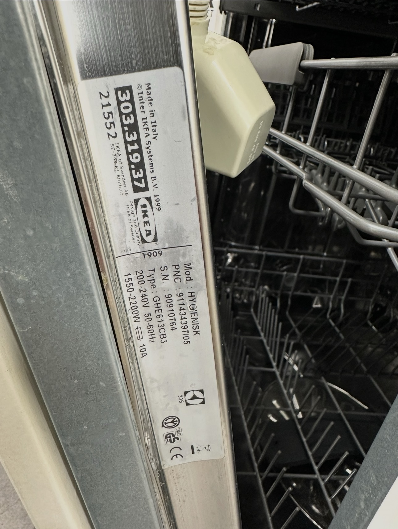 IKEA HYGIENISK Integrerad Diskmaskin – 60 cm - Bild 7