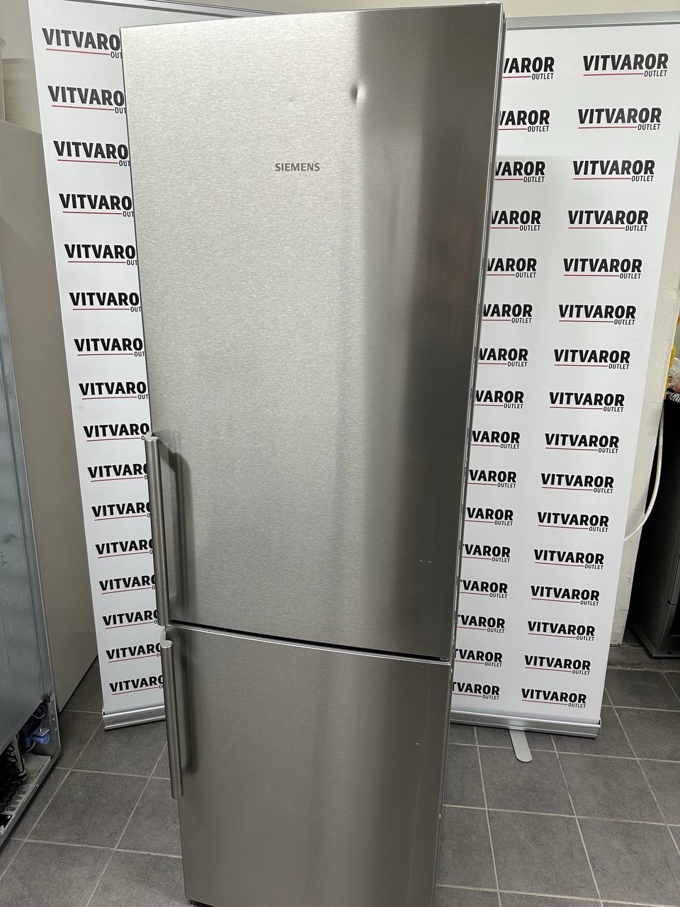 Siemens kyl/frys i rostfritt utförande