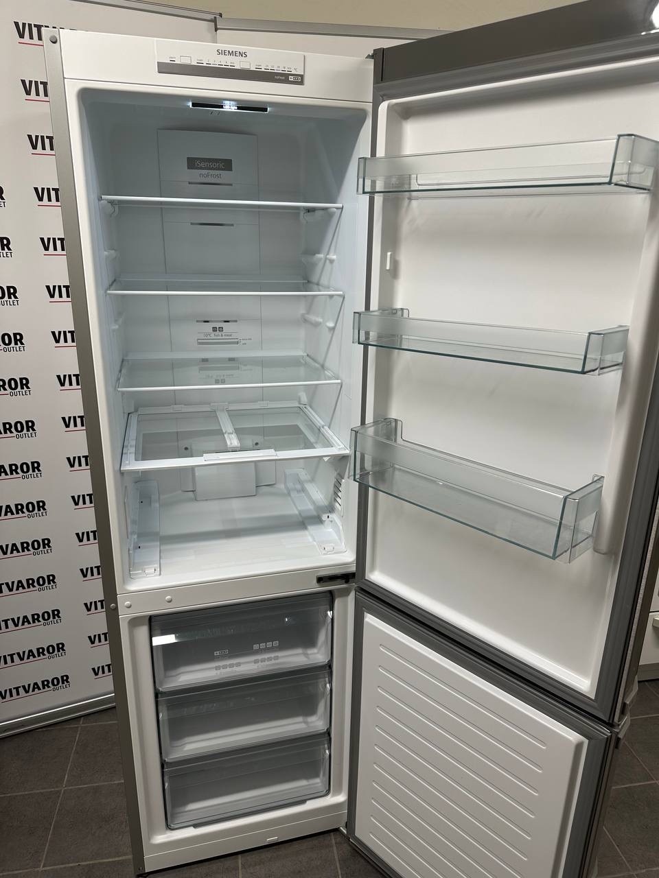 Siemens kyl/frys i rostfritt utförande - Bild 11