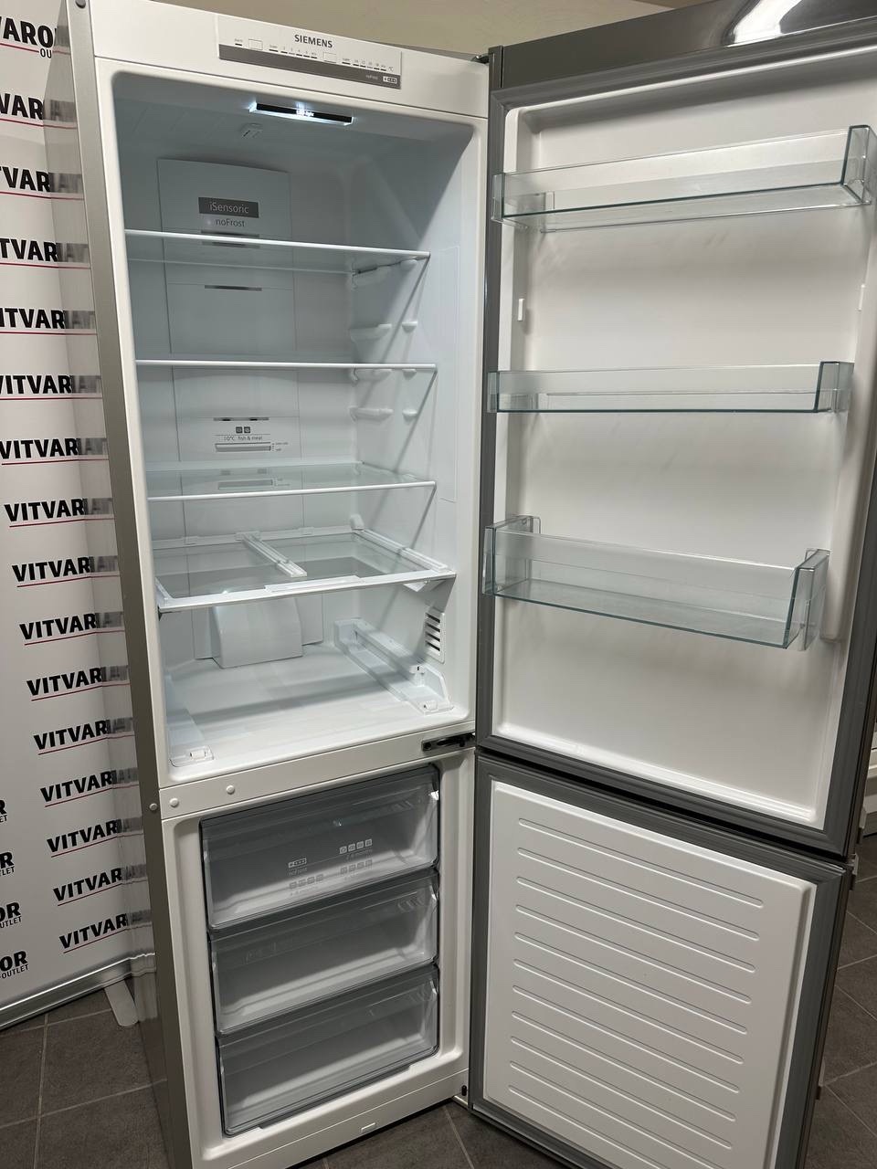 Siemens kyl/frys i rostfritt utförande - Bild 13