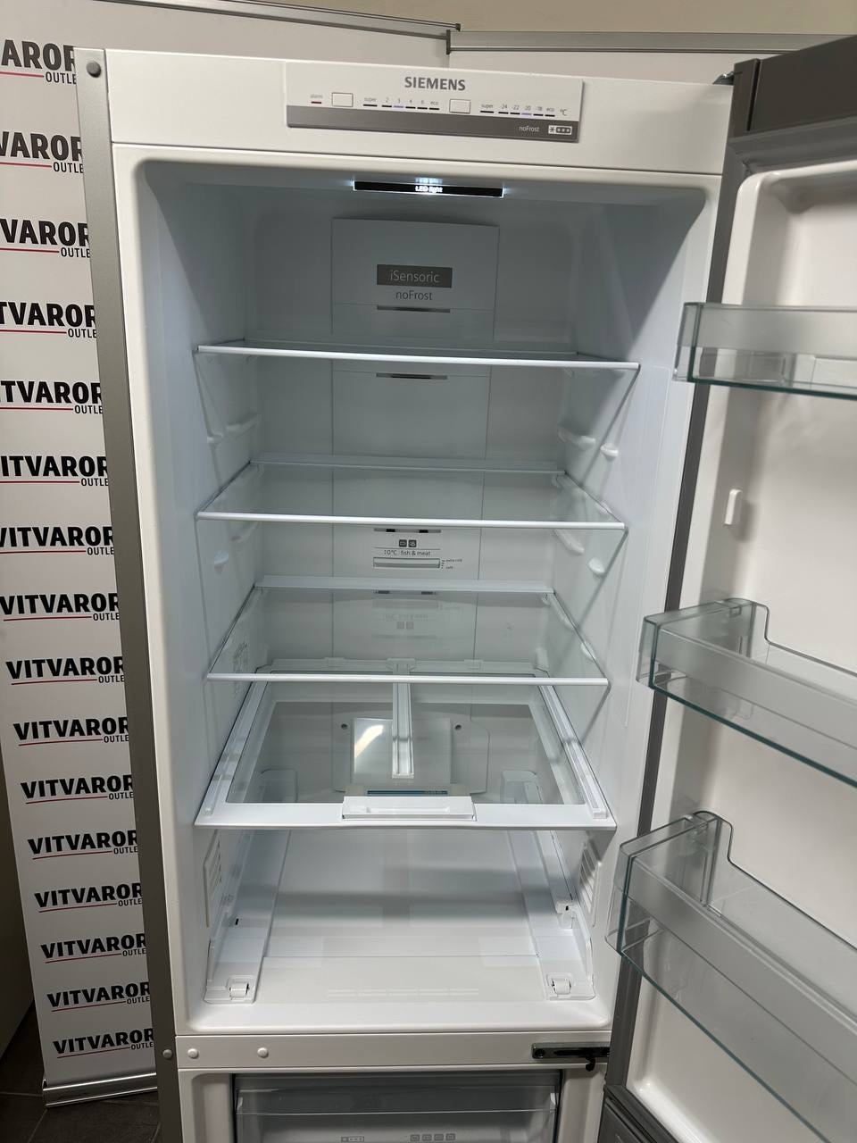 Siemens kyl/frys i rostfritt utförande - Bild 10