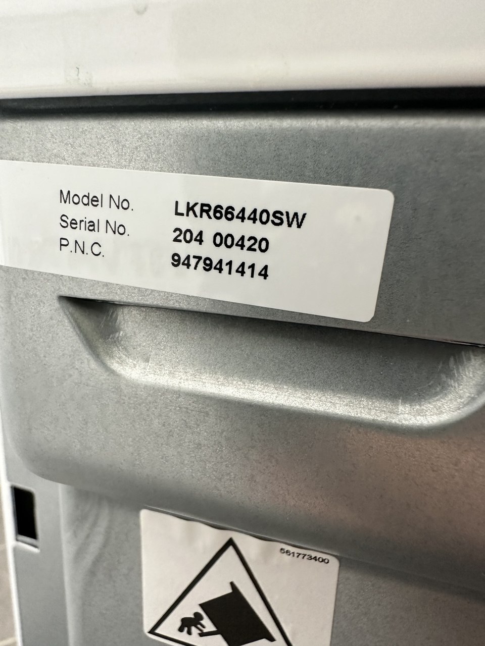 Electrolux LKR66440SW Keramikspis 60 cm – SteamBake, AirFry och Varmluft - Bild 6