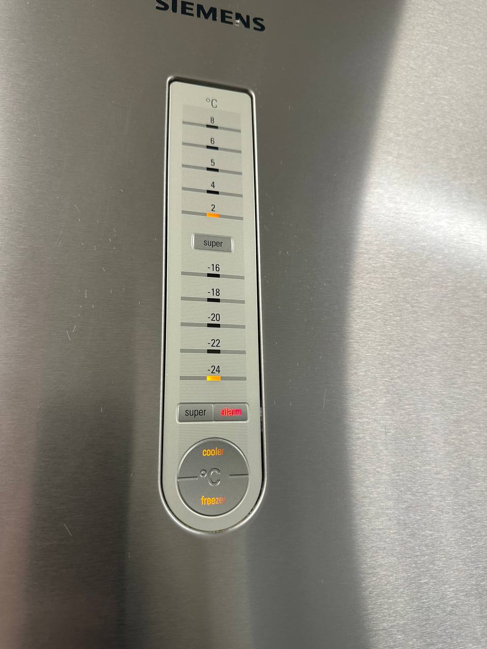 Begagnad Siemens KG49NA95 kyl/frys NoFrost rostfri 389 L - Bild 3