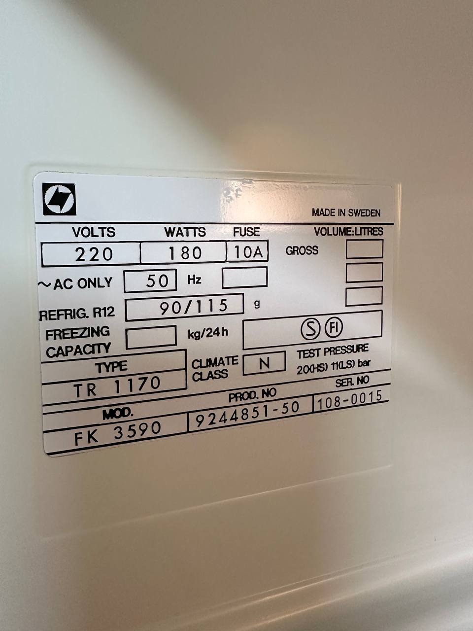 Elektro Helios FK 3590 Kyl/Frys – Rymlig Kombinerad Kyl och Frys - Bild 7