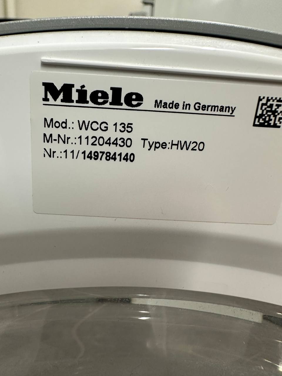 Miele WCG 135 W1 PowerWash 2.0 9 kg Tvättmaskin - Bild 5