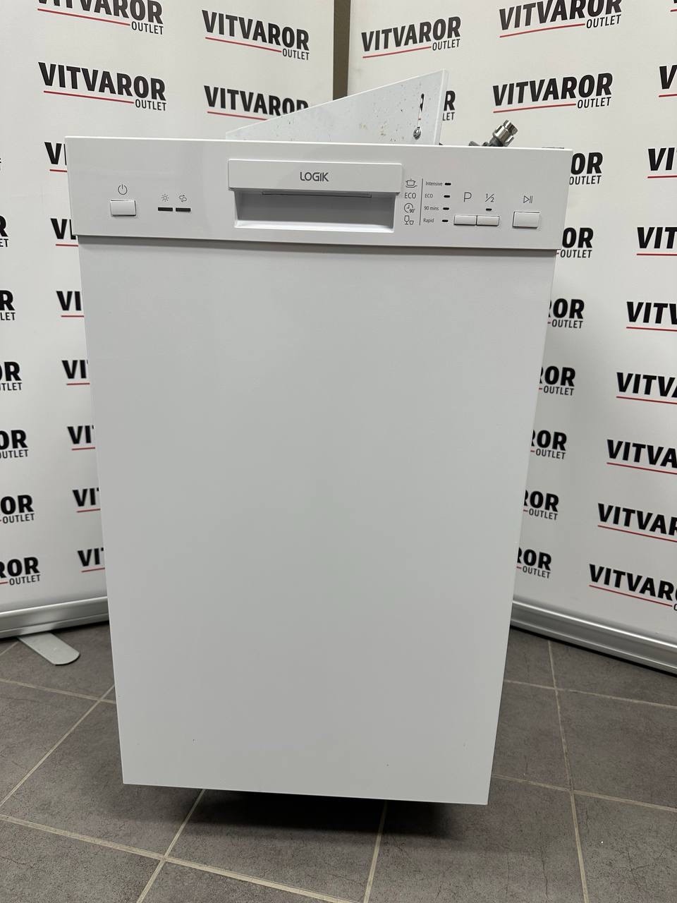 Logik diskmaskin 45 cm – vit – smidig modell - Bild 11