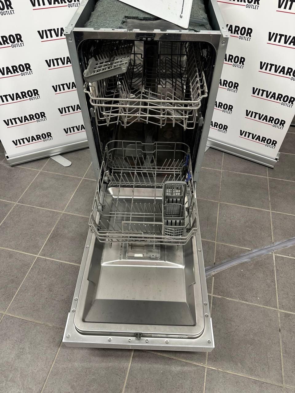 Logik diskmaskin 45 cm – vit – smidig modell - Bild 4