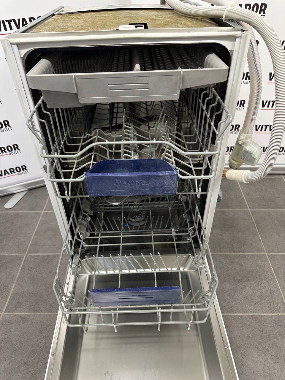 Siemens diskmaskin 45 cm – vit – besticklåda - Bild 3