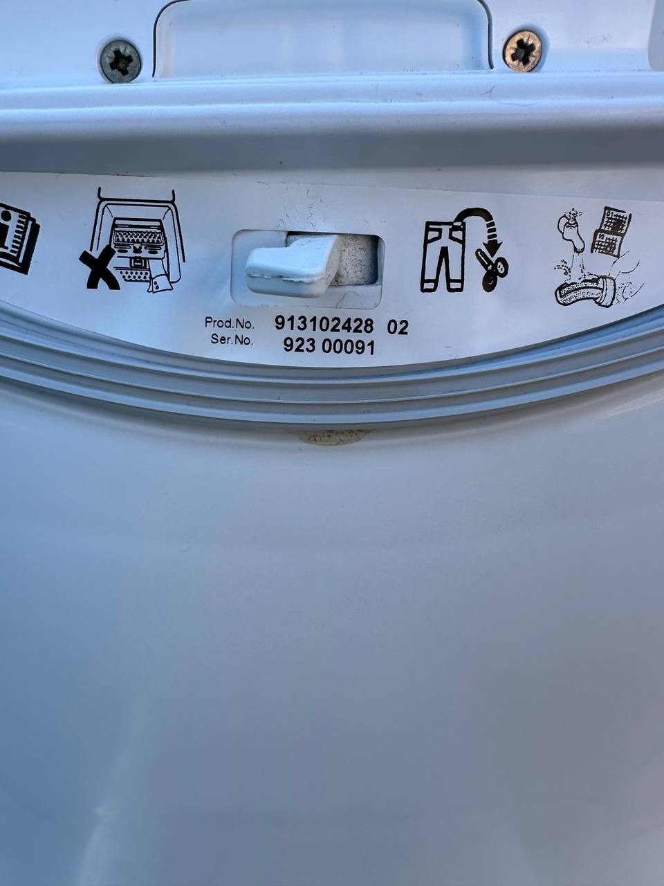 Electrolux toppmatad tvättmaskin 7 kg – 40 cm bred - Bild 10