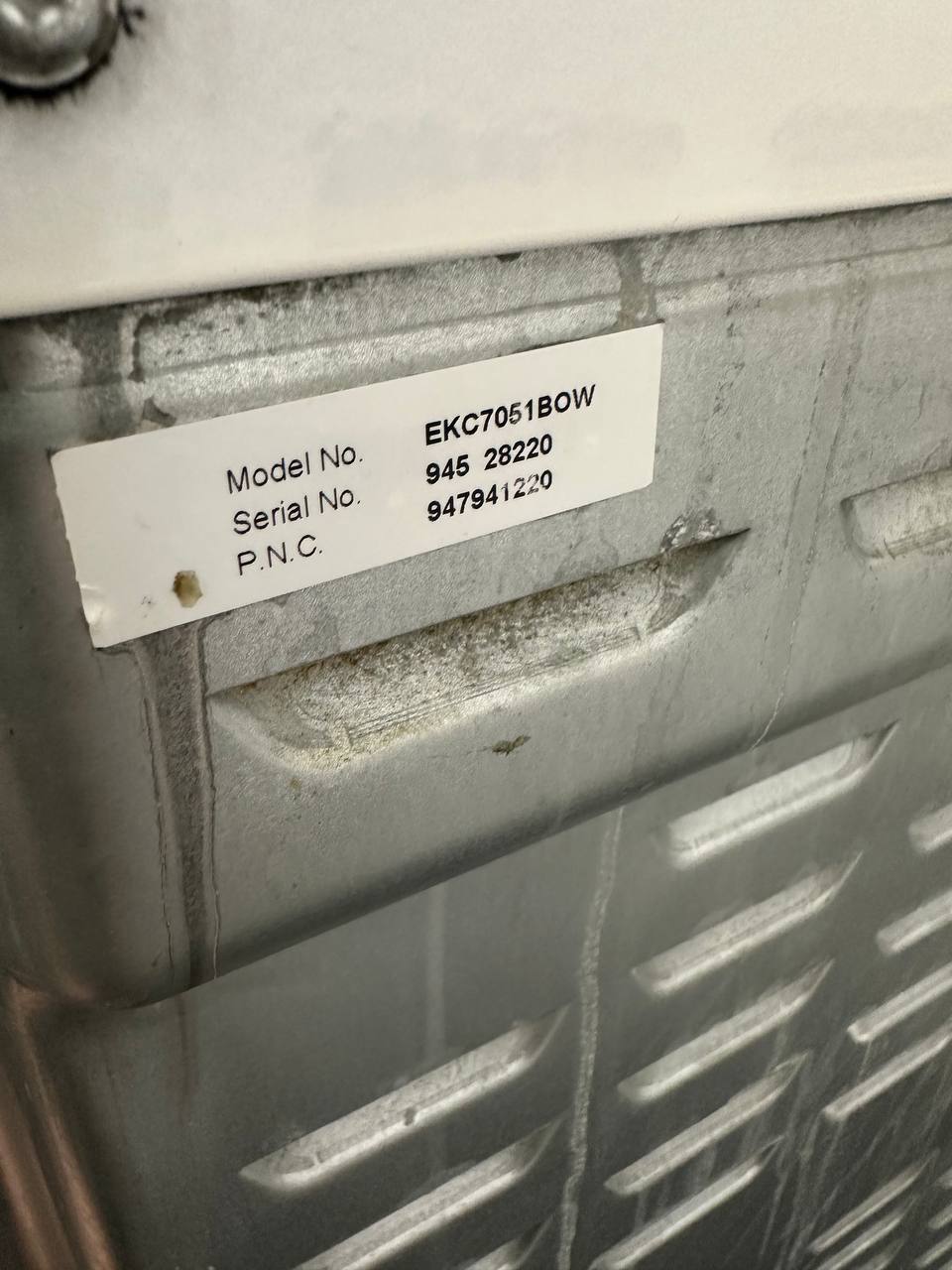 Electrolux EKC7051BOW Spis 70 cm med glaskeramikhäll och varmluftsugn – Begagnad - Bild 7