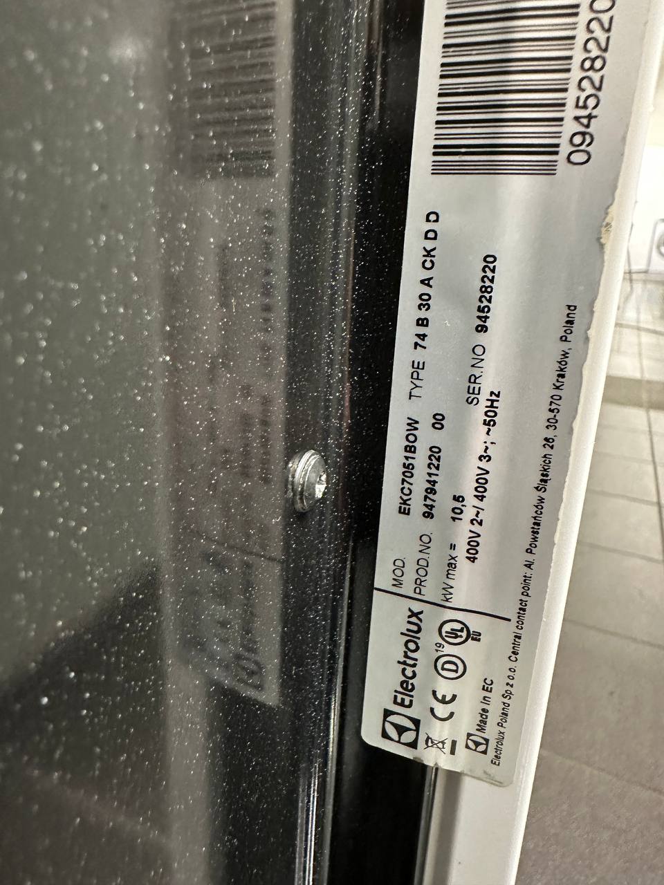 Electrolux EKC7051BOW Spis 70 cm med glaskeramikhäll och varmluftsugn – Begagnad - Bild 8