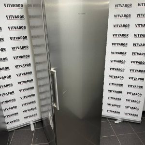 Siemens GS36NVI30 frysskåp framifrån i inox