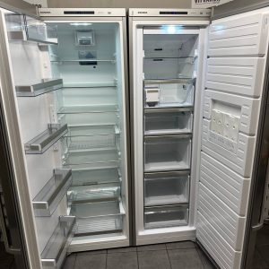 Siemens side by side kyl och frys i rostfritt