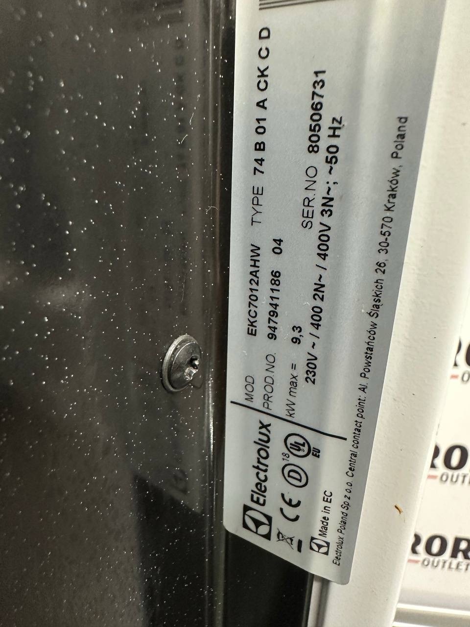 Electrolux 70 cm spis med glaskeramikhäll – Begagnad - Bild 5