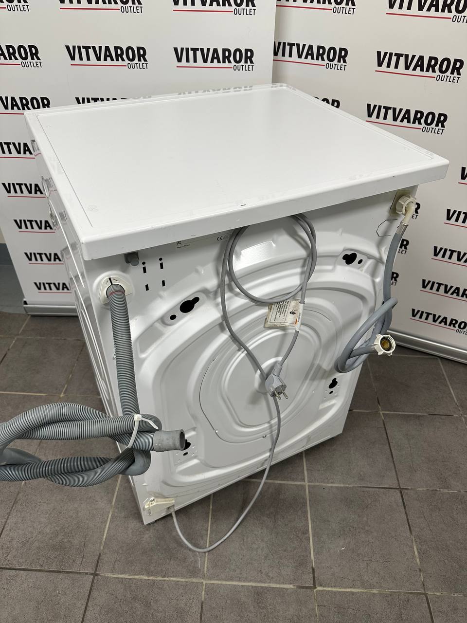 Baksida av Siemens WM14N207DN/07