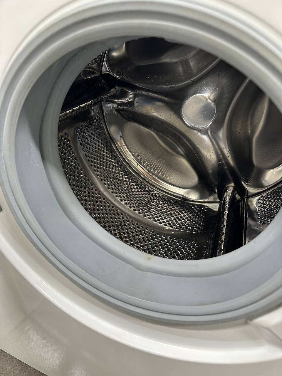 Tvättrumma i rostfritt stål