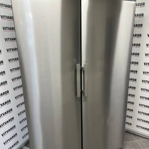 IKEA kyl och frys begagnad silver 185 cm