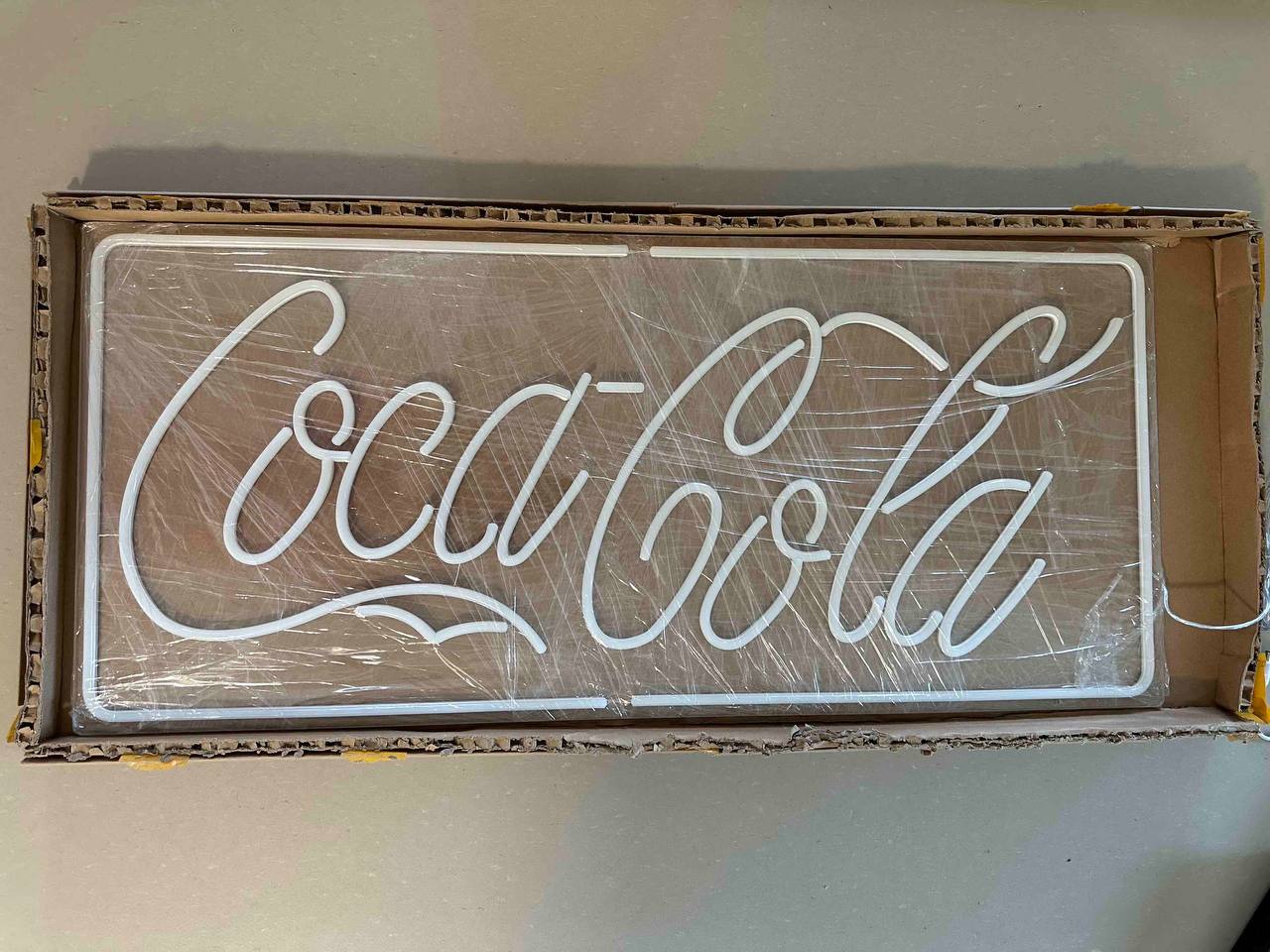 Coca-Cola LED neonskylt 100x45 cm ny