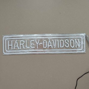 Ny Harley-Davidson LED neonskylt på transparent akryl