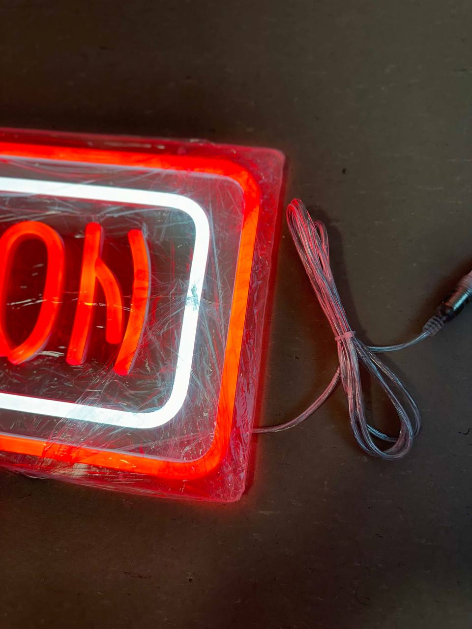DC anslutningskabel till Harley-Davidson LED neonskylt