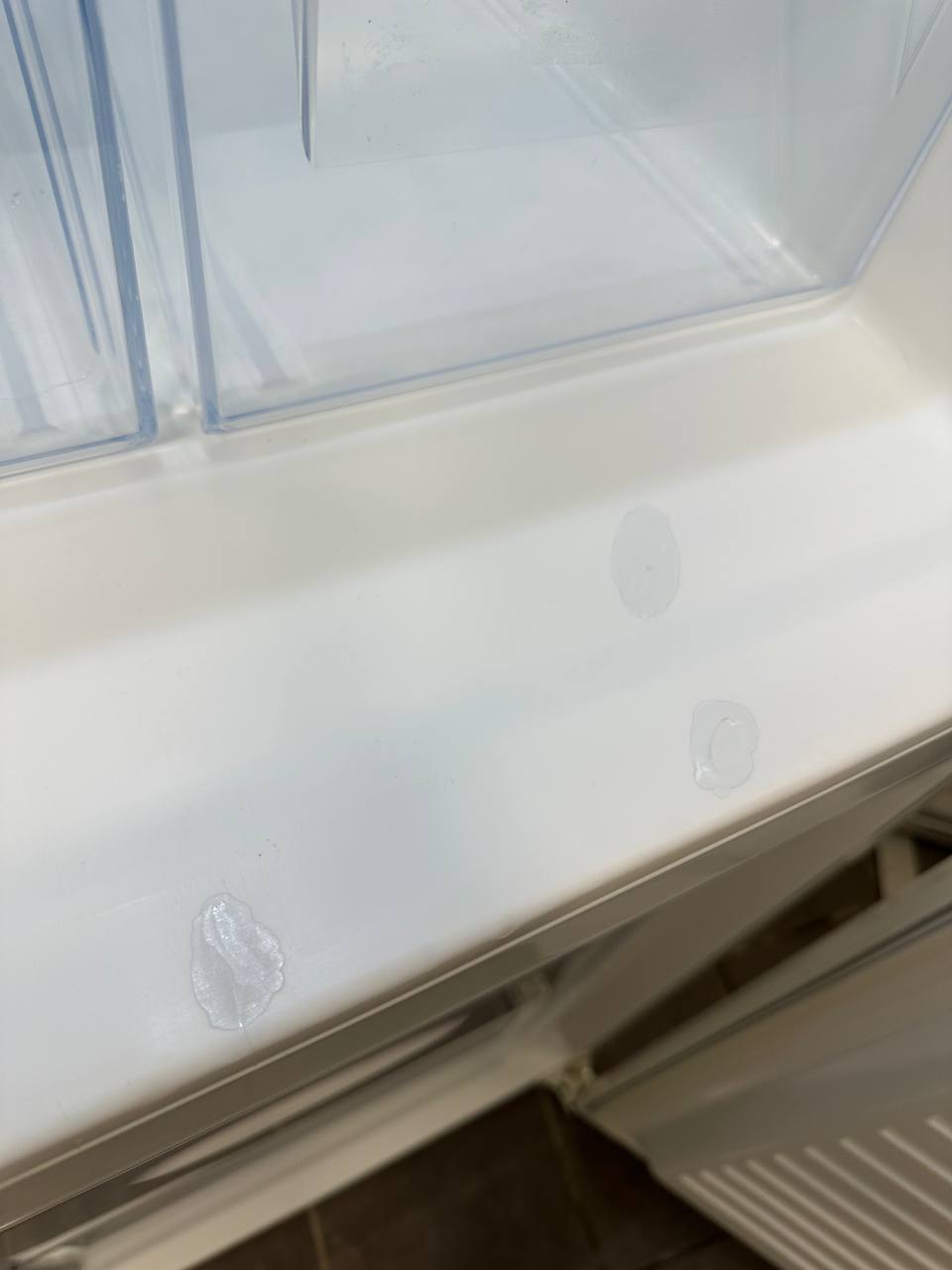Buckla på Electrolux kyl/frys