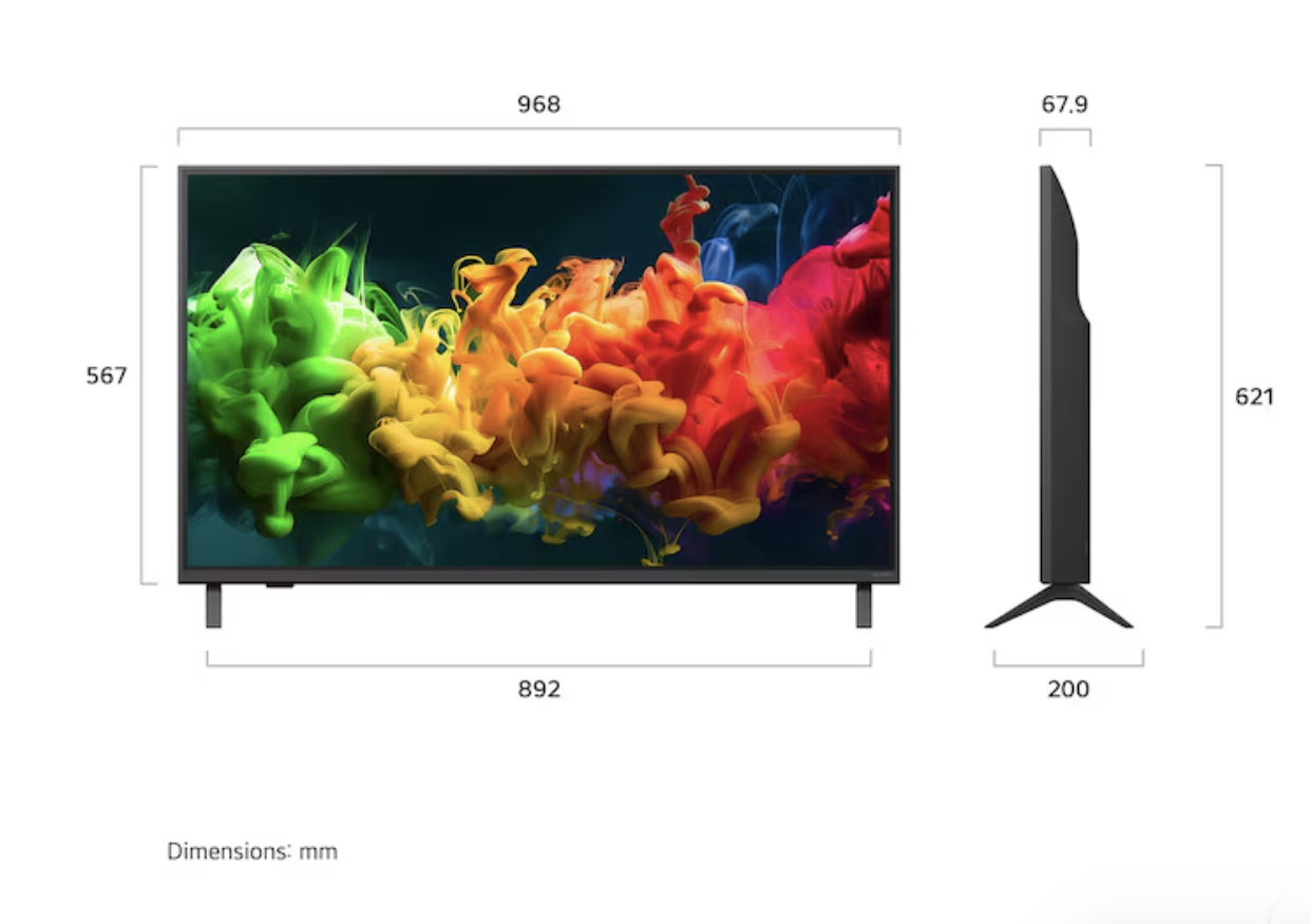 Ny LG 43QNED8EB3F 43" QNED evo AI Mini LED 4K Smart TV - Bild 2