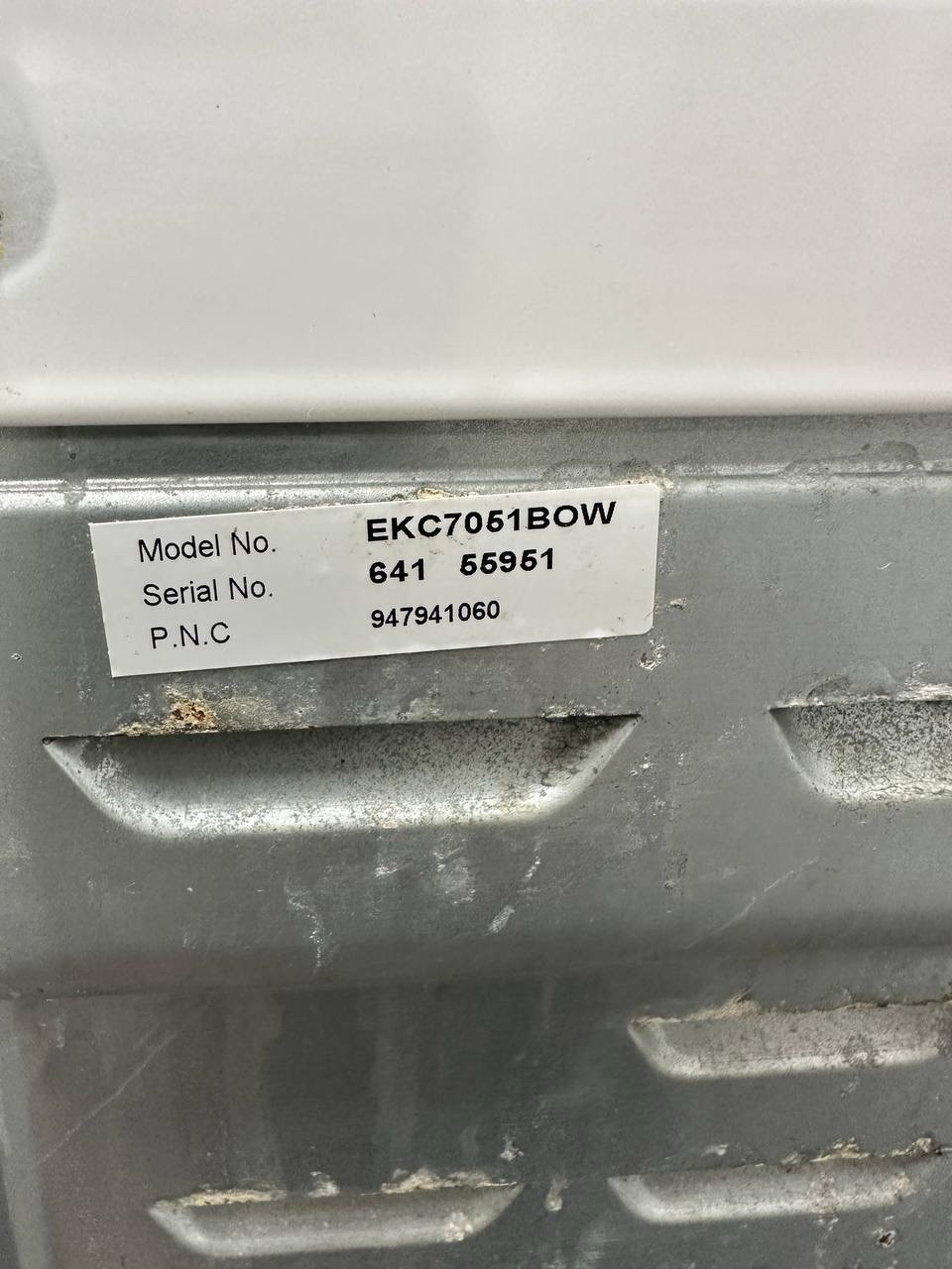 Begagnad Electrolux EKC7051BOW spis 70 cm – glaskeramik & varmluft - Bild 8
