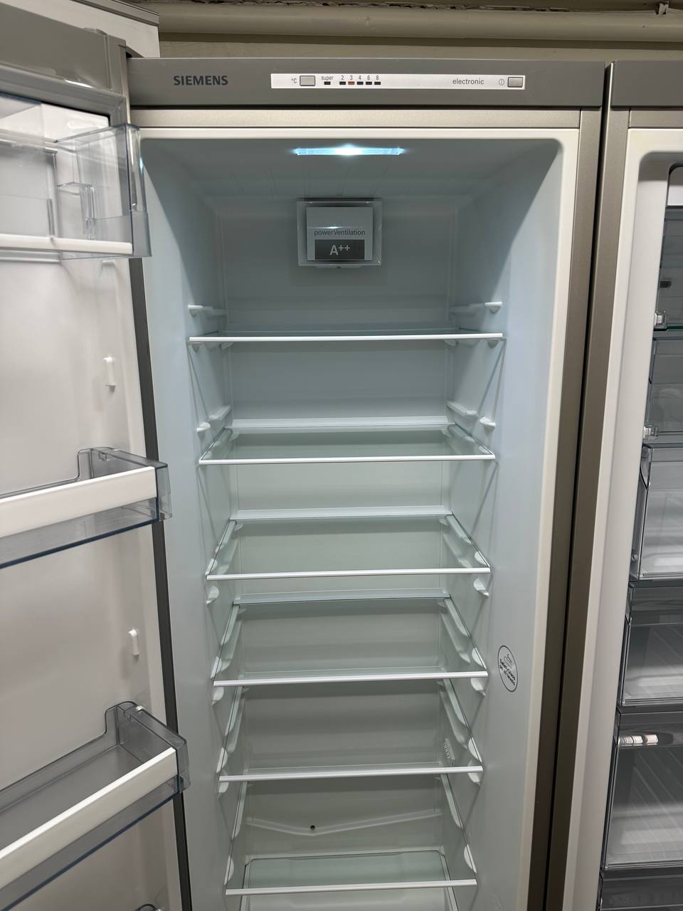 Siemens GS36NVI30 elektronisk temperaturstyrning