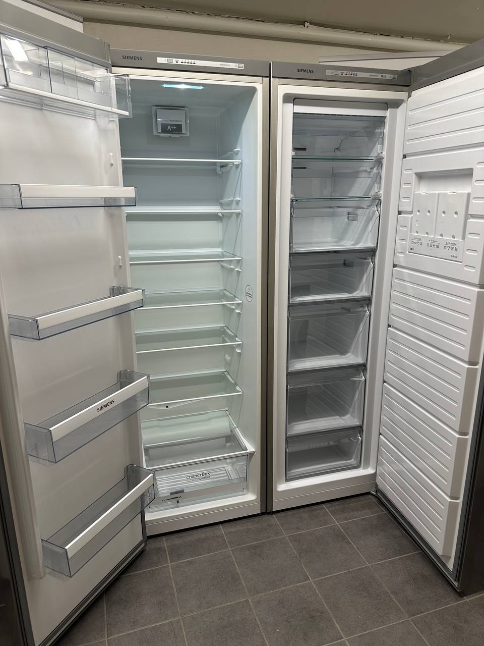 Siemens KS36VVI30 och GS36NVI30 kyl och frys
