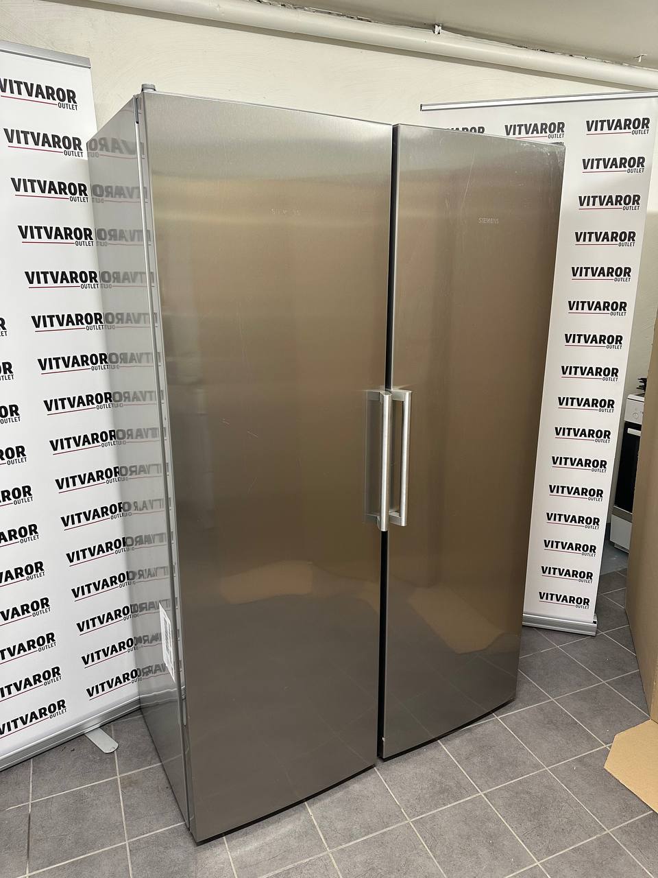 Begagnat Siemens kyl fryspaket KS36VVI30 och GS36NVI30 rostfritt