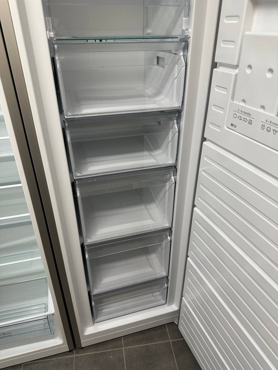 Begagnat Siemens kyl- och fryspaket KS36VVI30/04 + GS36NVI30/03 – rostfritt - Bild 12
