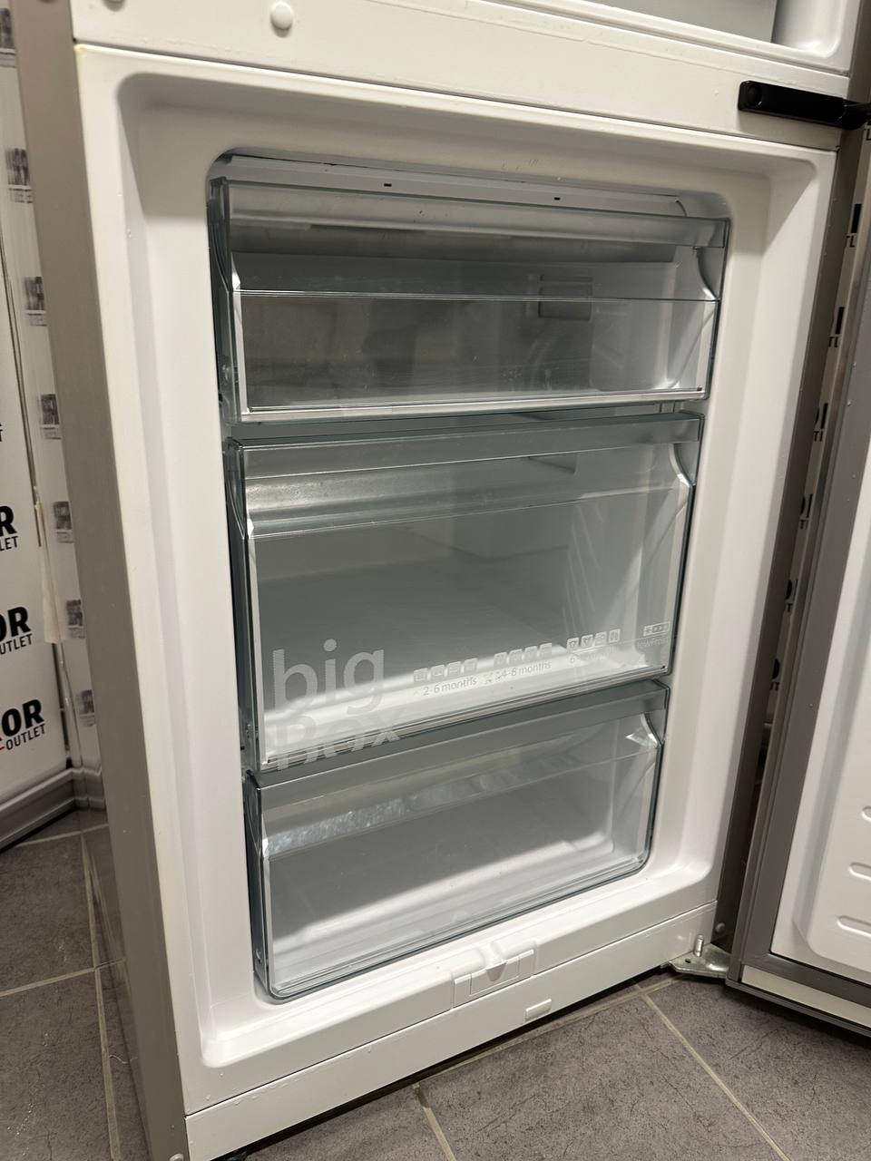 Siemens KG39EAI40 frys med BigBox