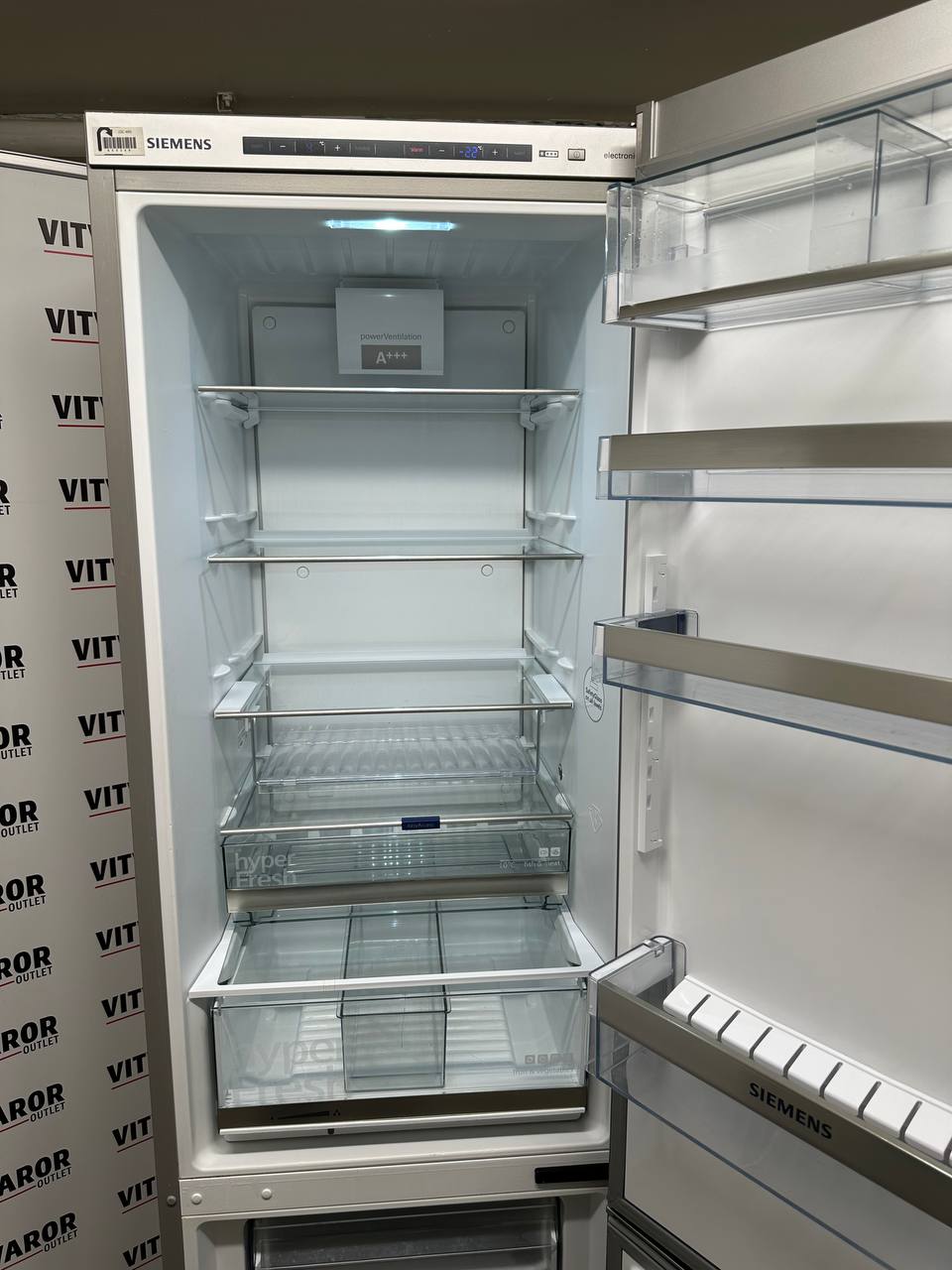 Begagnad Siemens kyl/frys 200 cm A+++ – KG39EBI40 / KG39EAI40 - Bild 8