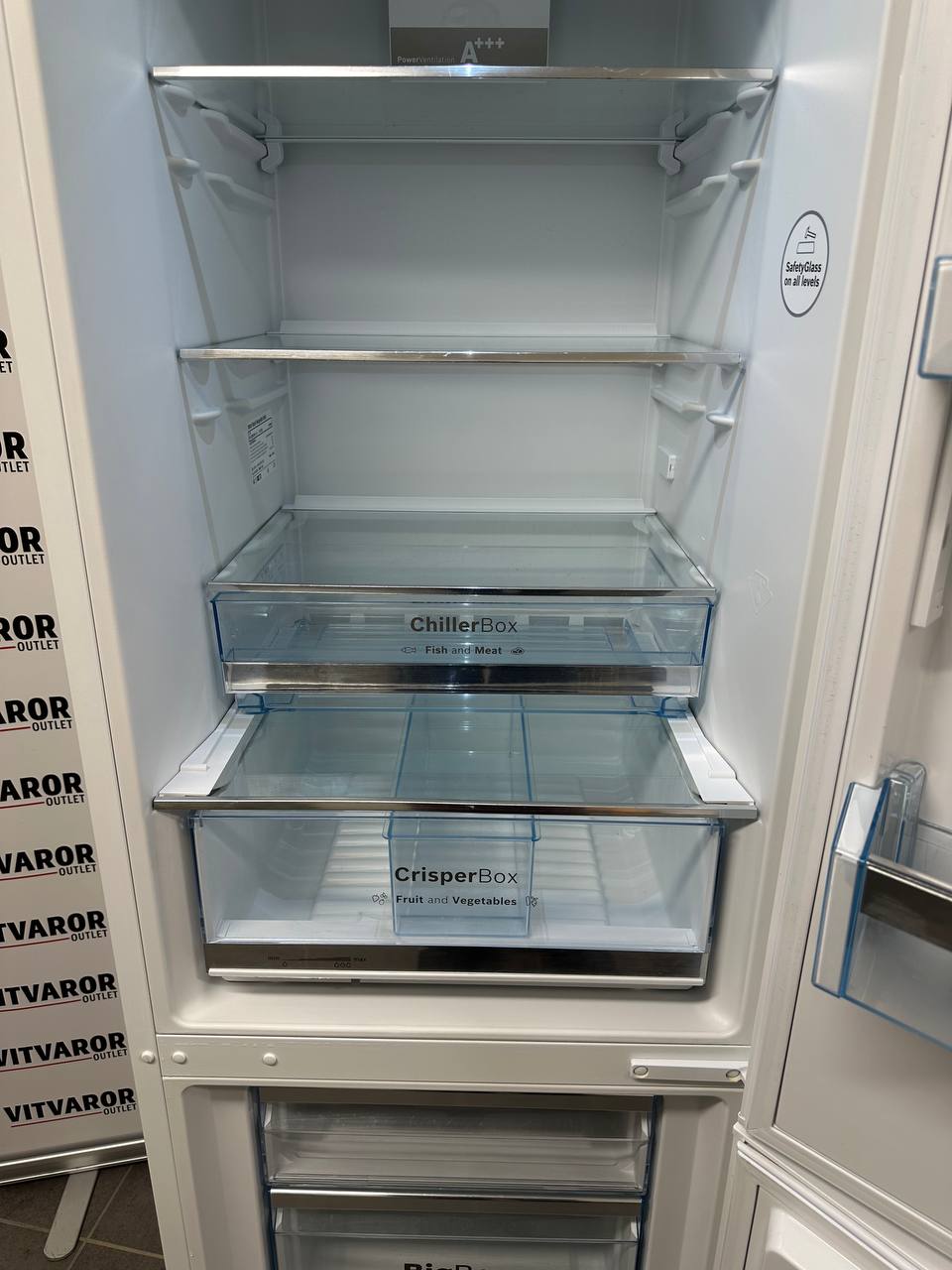 Begagnad Bosch KGE36MW40/03 kyl/frys 185 cm – A+++ - Bild 6