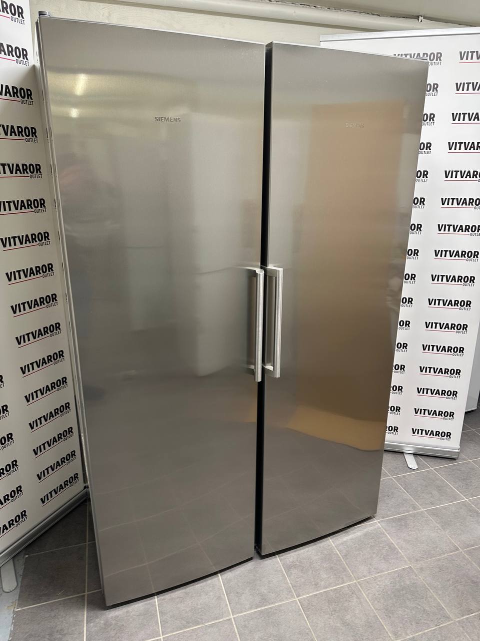 Begagnat Siemens kyl och frys rostfritt KS36VVI30 GS36NVI30