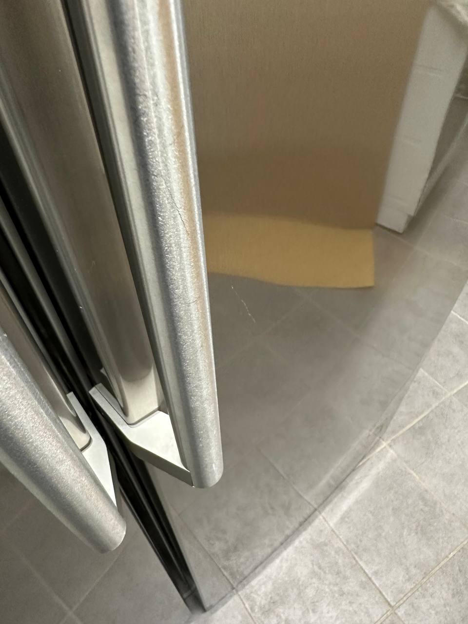 Siemens kyl och frys rostfria handtag