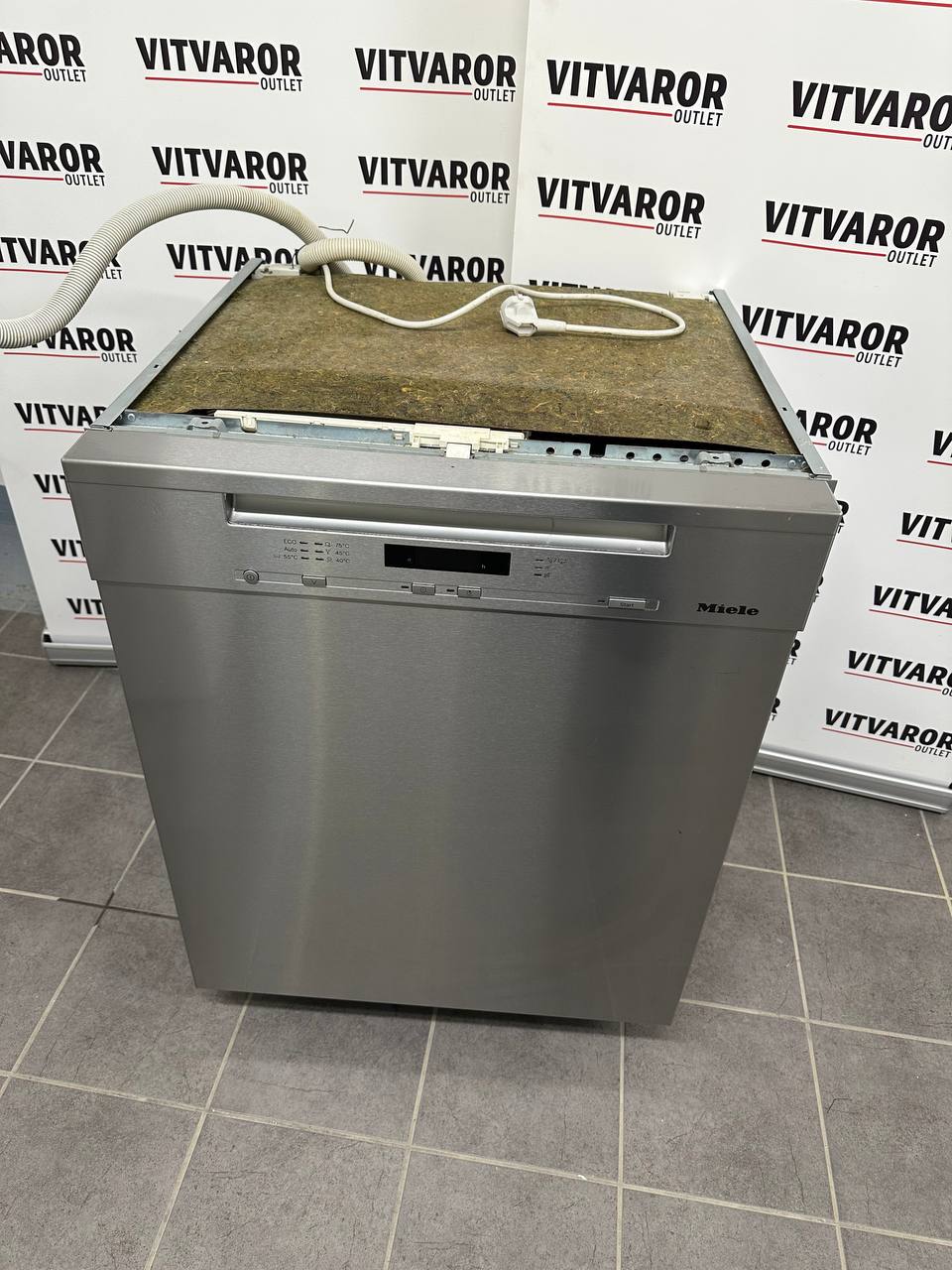 Miele G 6202 SCU rostfri diskmaskin med display